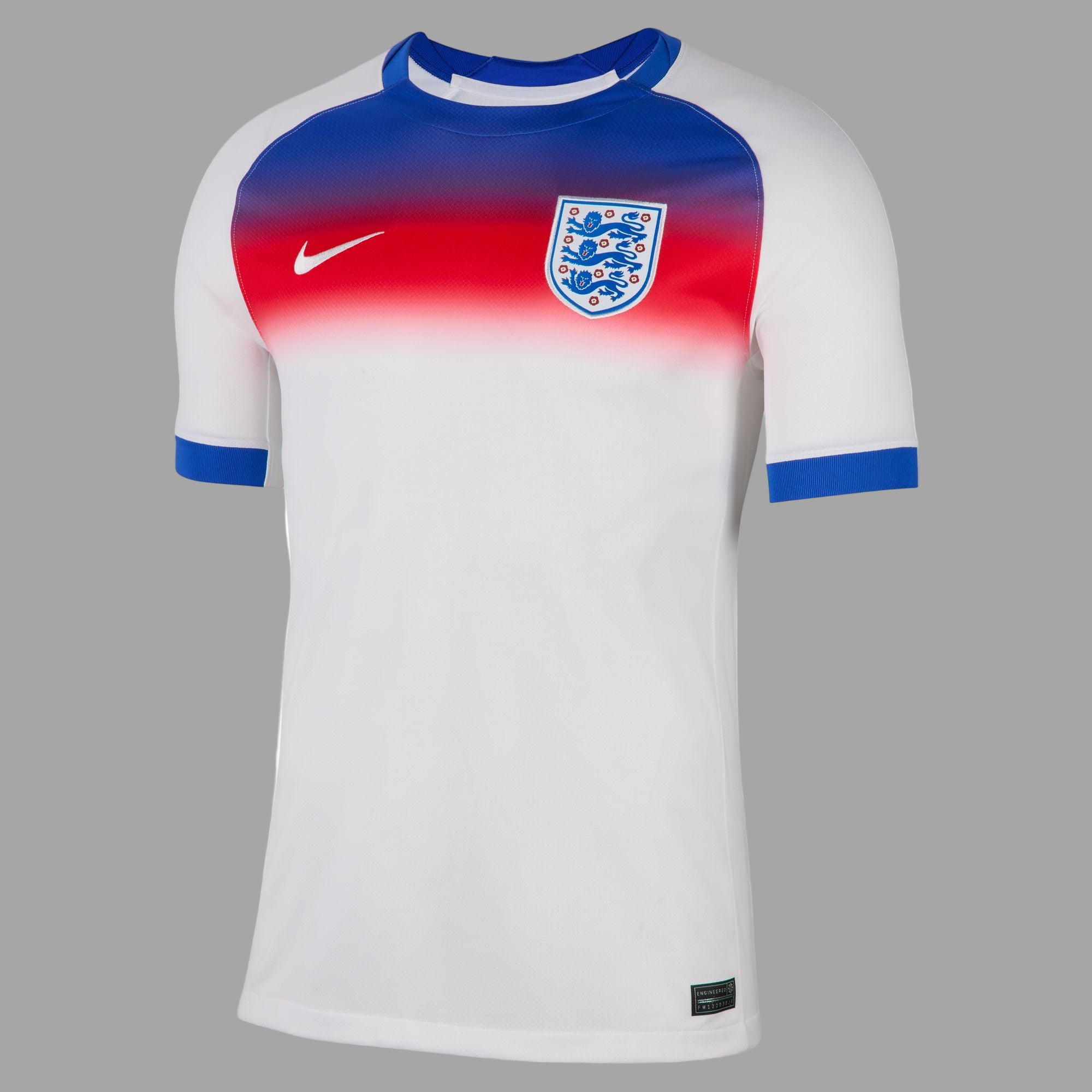England 2025 Stadium Home Straight Fit Jersey