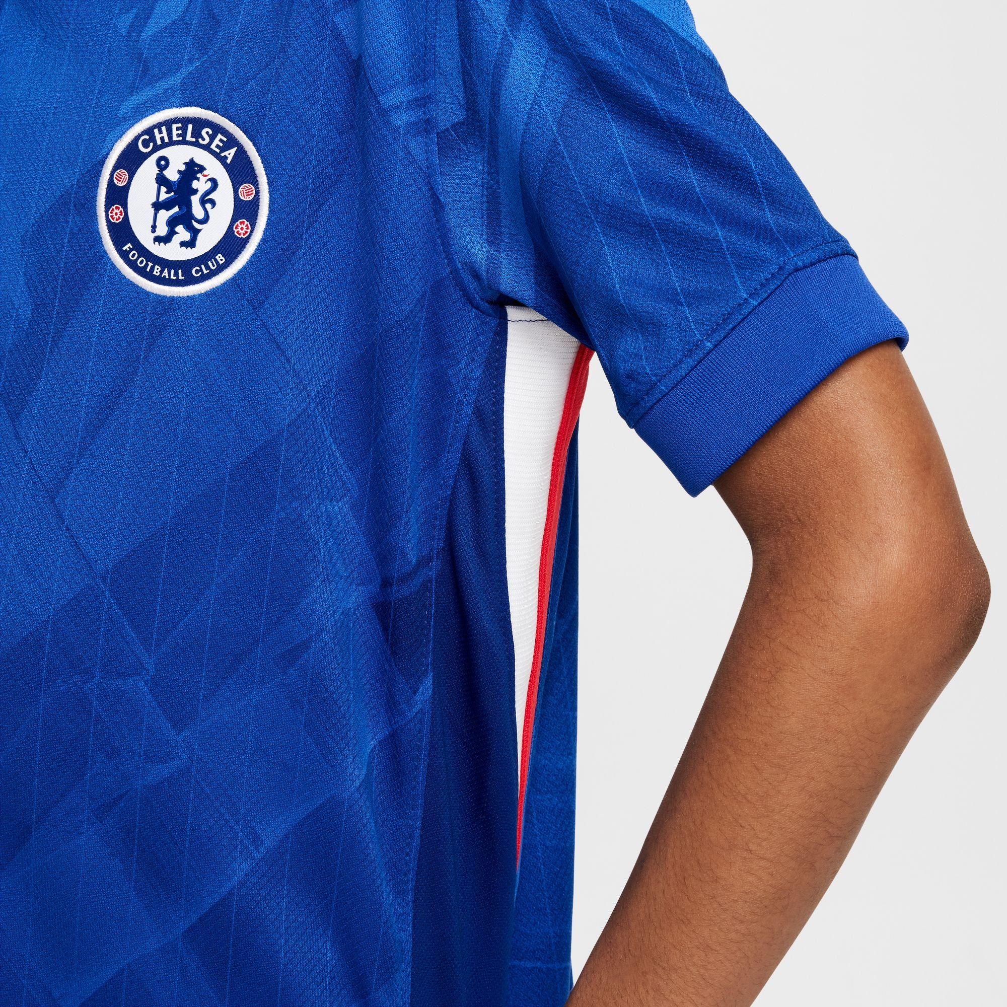 Chelsea FC 2025/26 Stadium Home Big Kids' Nike Dri-FIT Soccer Replica Jersey