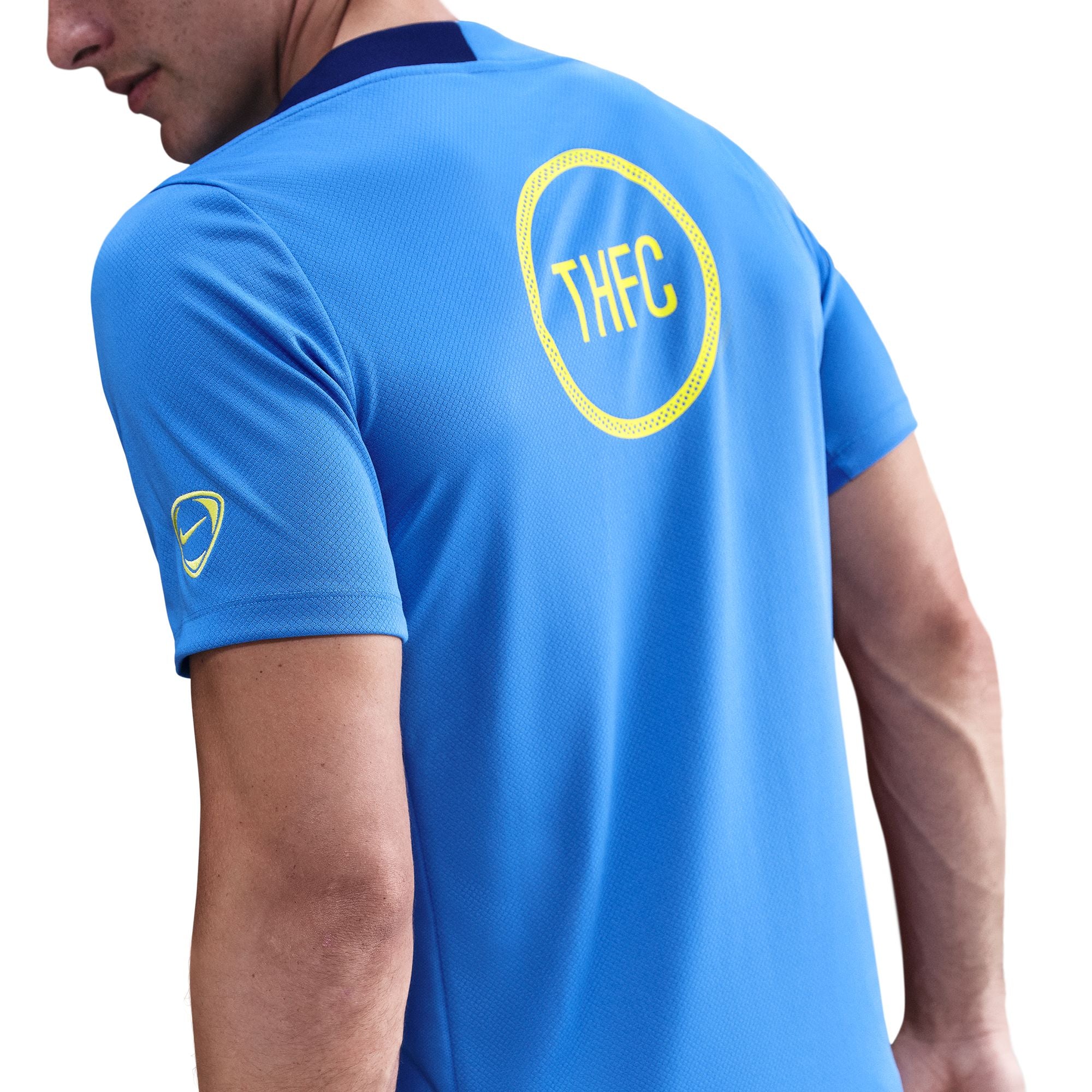 Tottenham Hotspur Strike Third Straight Fit Nike Dri-FIT Total 90 Soccer Short-Sleeve