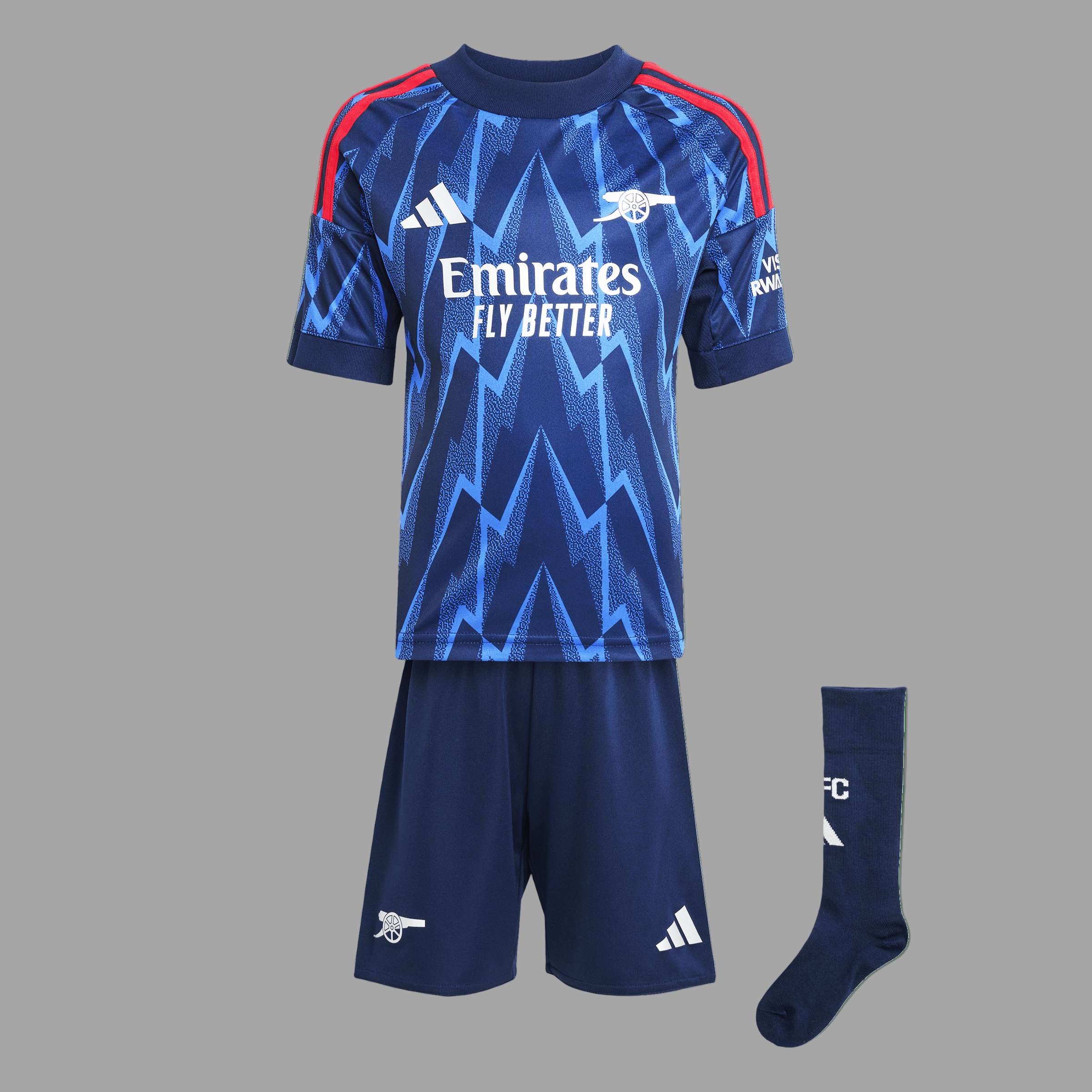KIDS Arsenal 2025/26 Away Mini Kit