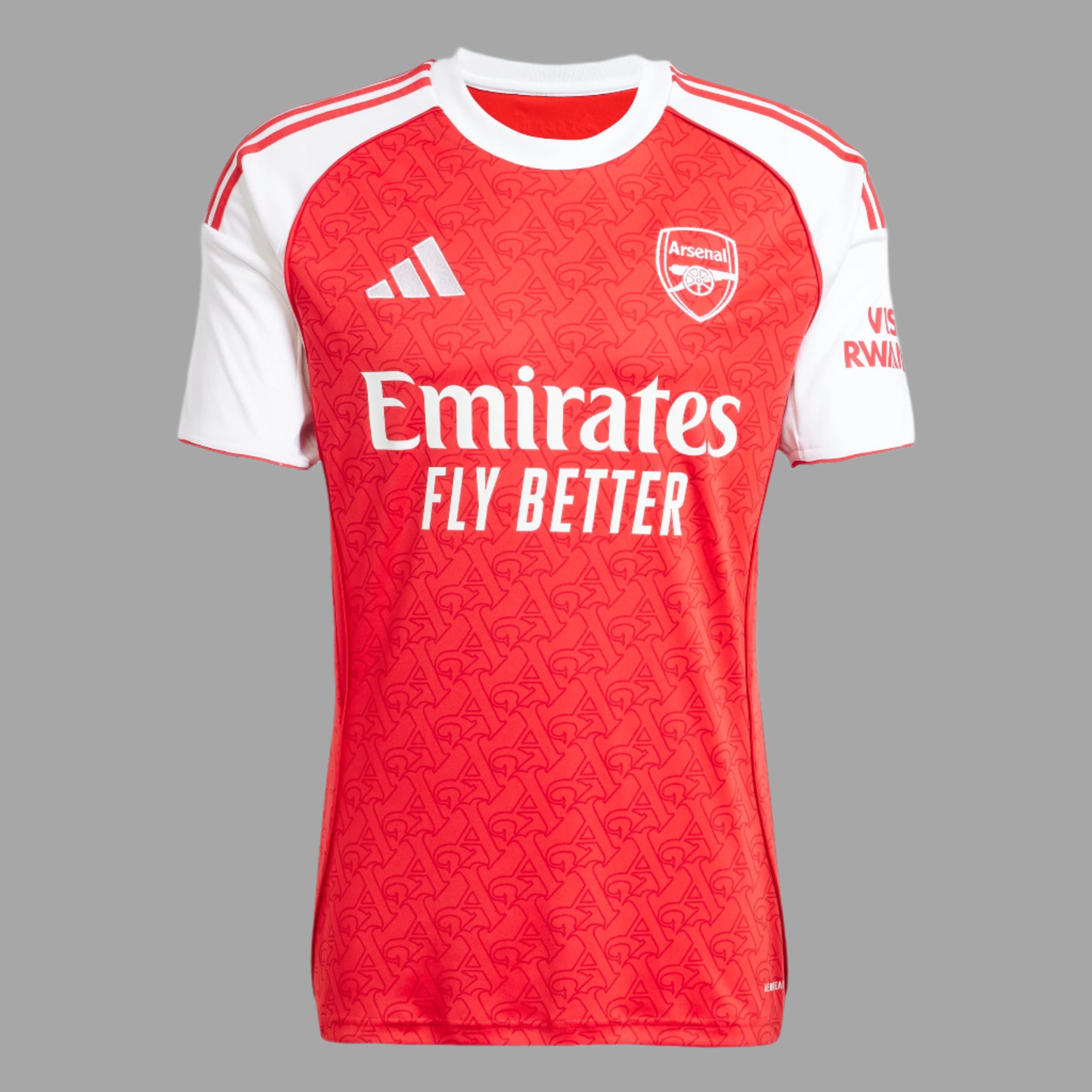 Arsenal 2025/26 Home Straight Fit Stadium Jersey