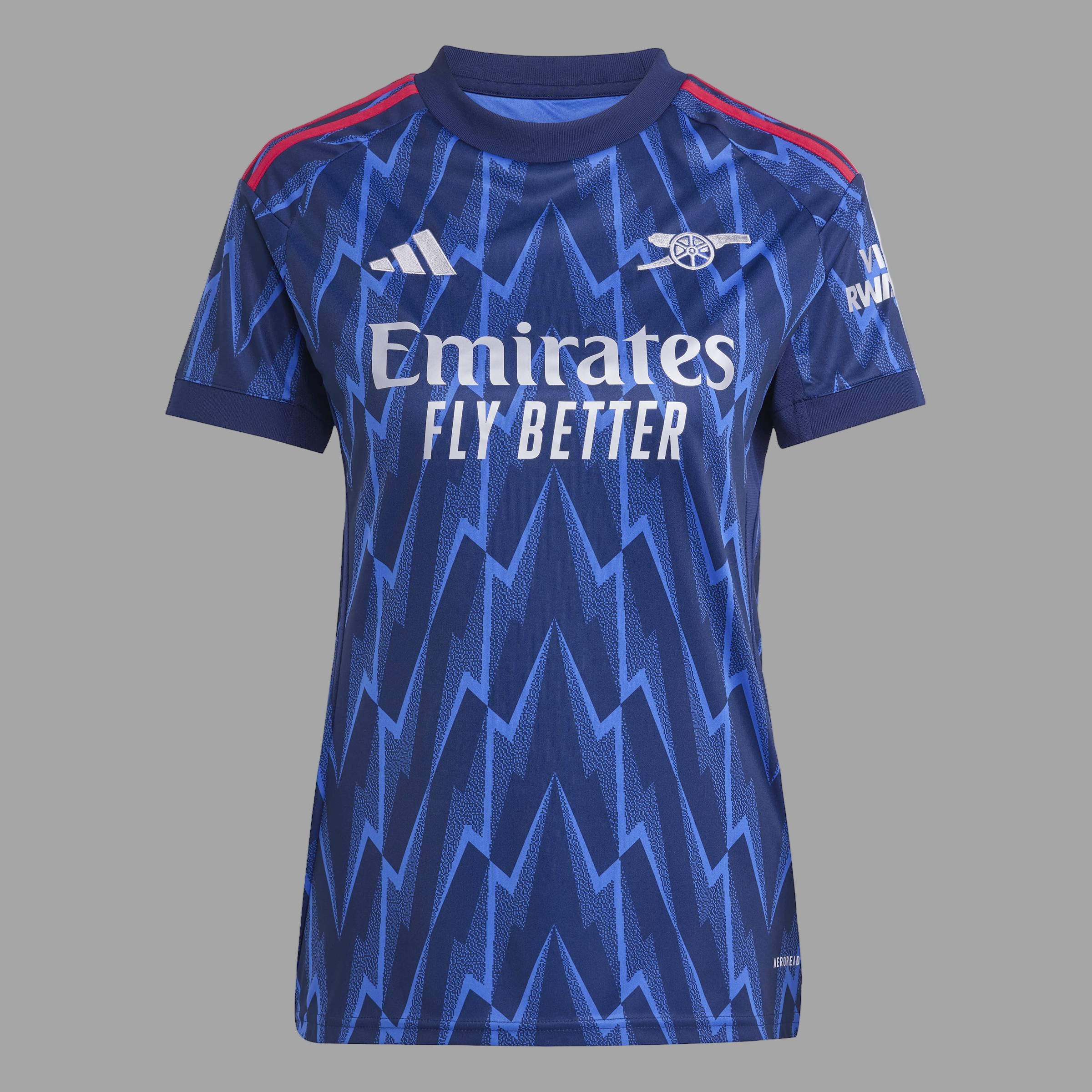 Arsenal 2025/26 Curved Fit Away Stadium Jersey