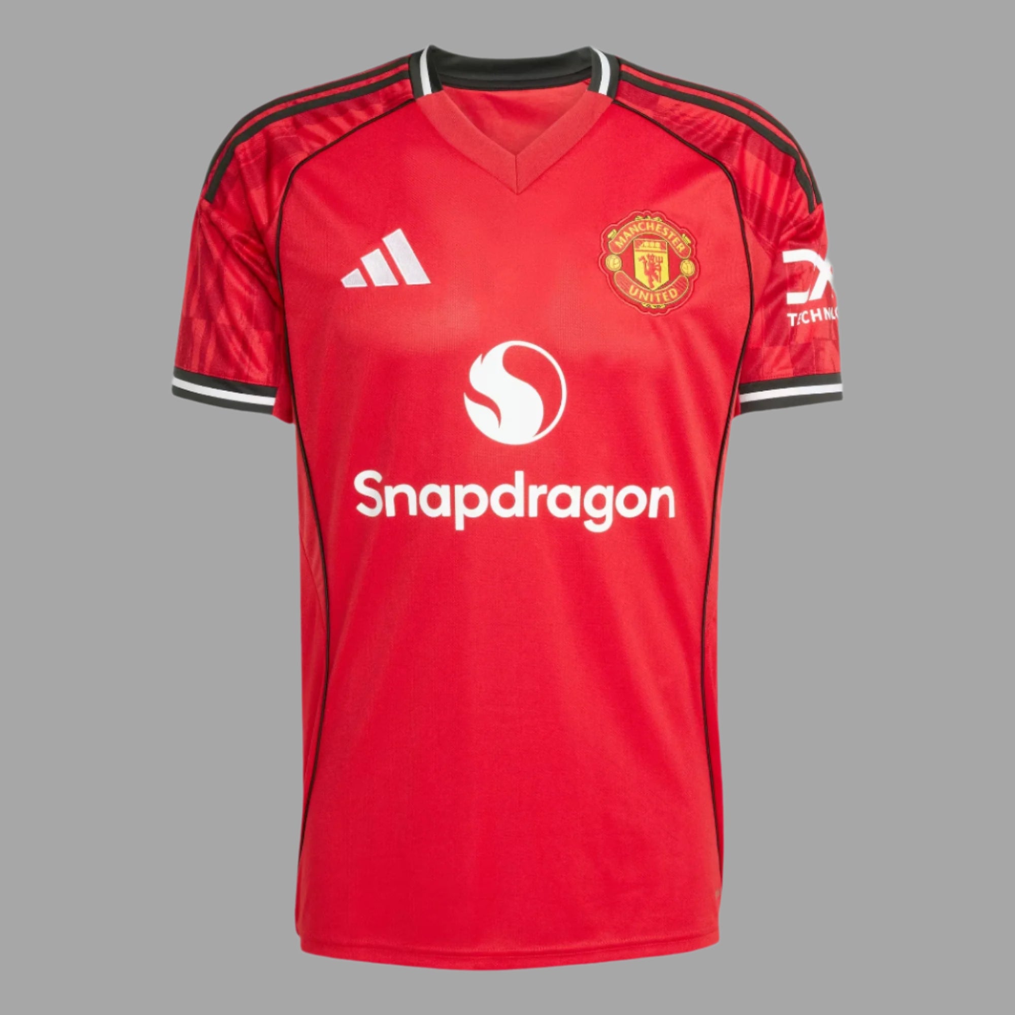 Manchester United 2025/26 Home Straight Fit Stadium Jersey