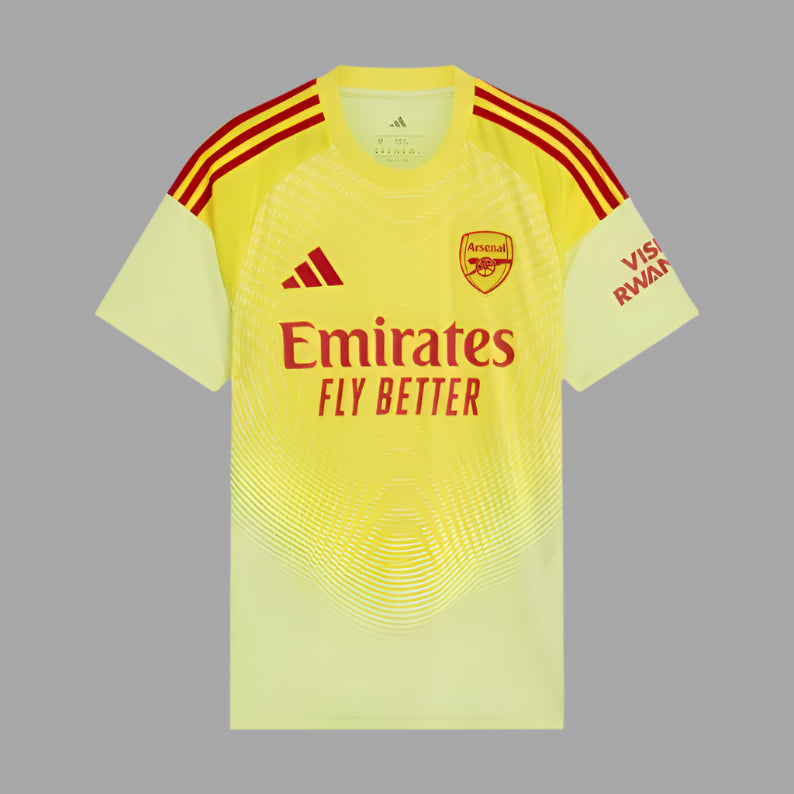 Arsenal 2025/26 Home Straight Fit Goalkeeper Jersey
