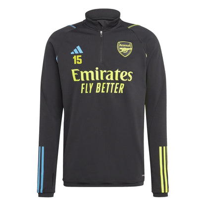 Arsenal Tiro 23 Straight Fit Training Top (Black)