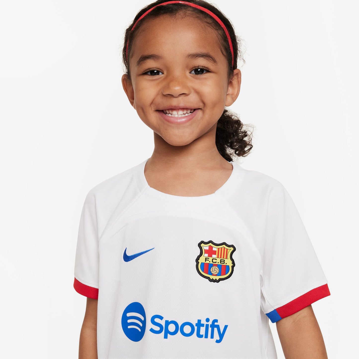 FC Barcelona 2023/24 Away Little Kids' Nike Dri-FIT 3-Piece Kit