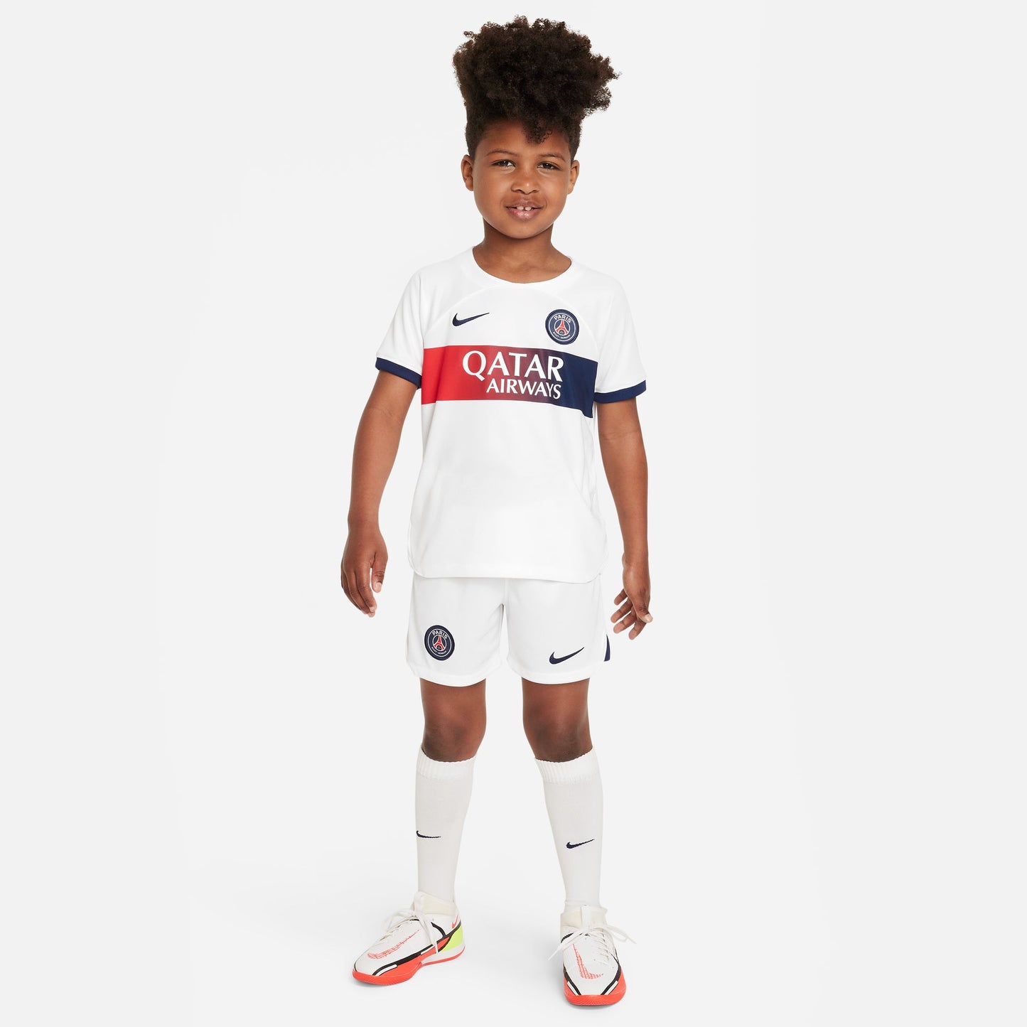 Paris Saint-Germain 23/24 Away Little Kids' Nike Dri-FIT 3-Piece Kit