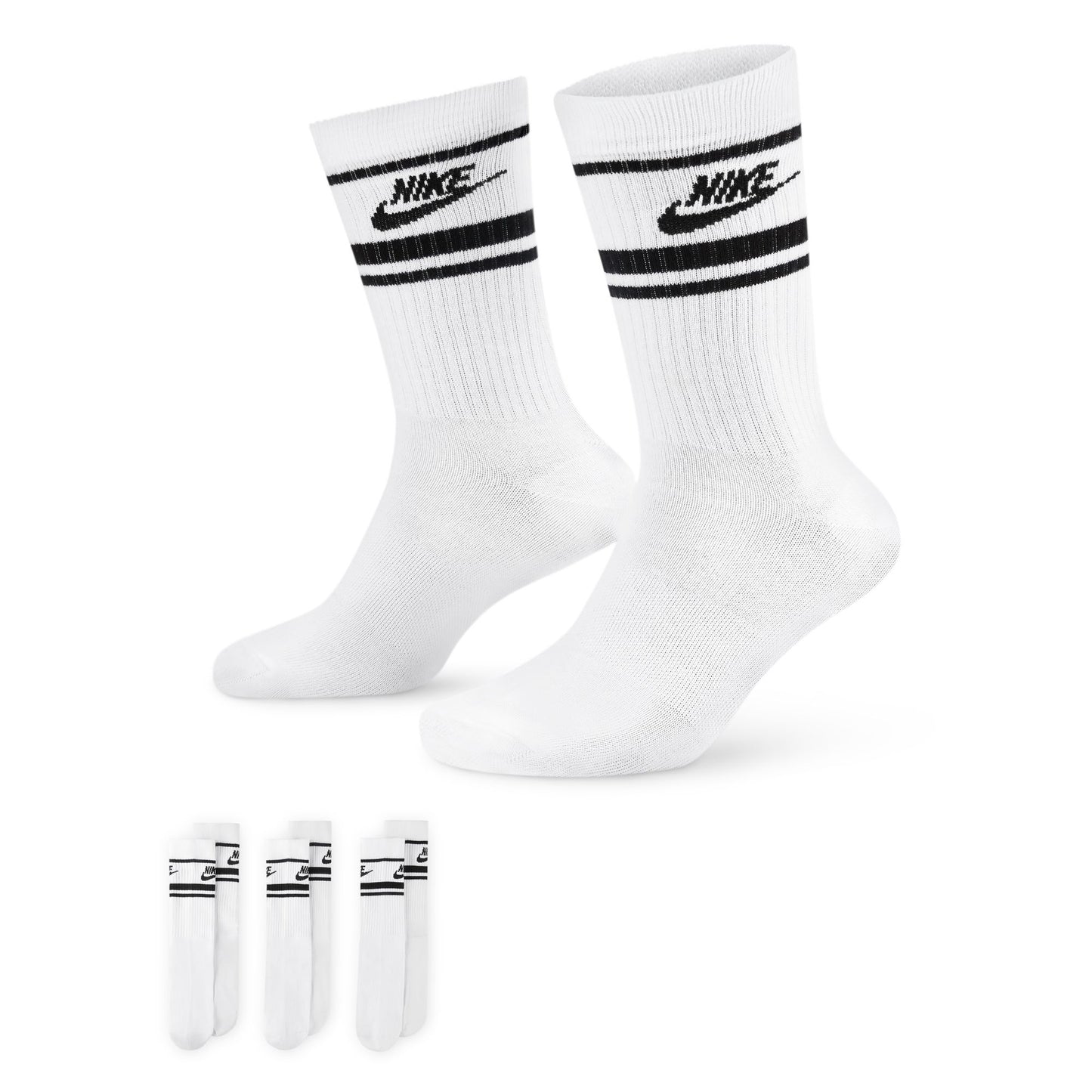 Nike Sportswear Dri-FIT Everyday Essential Crew Socks (3 Pairs)