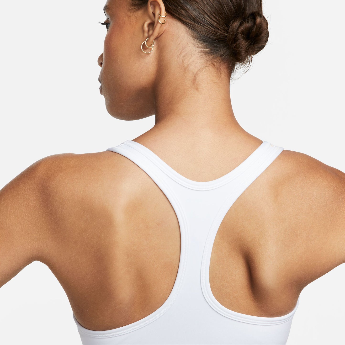 Nike Swoosh Light Support Women's Non-Padded White Sports Bra