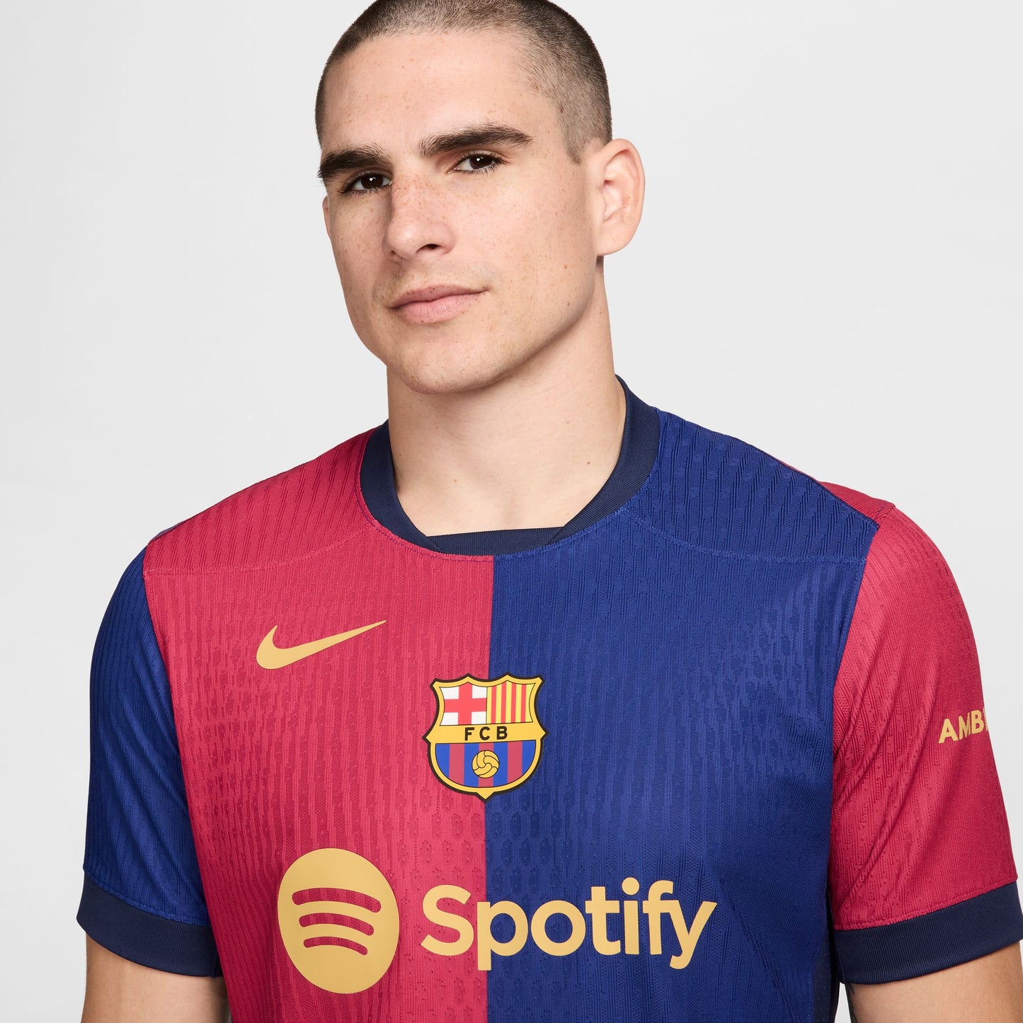 Barcelona Home 24/25 Straight Fit Nike Dri-FIT ADV Match Shirt