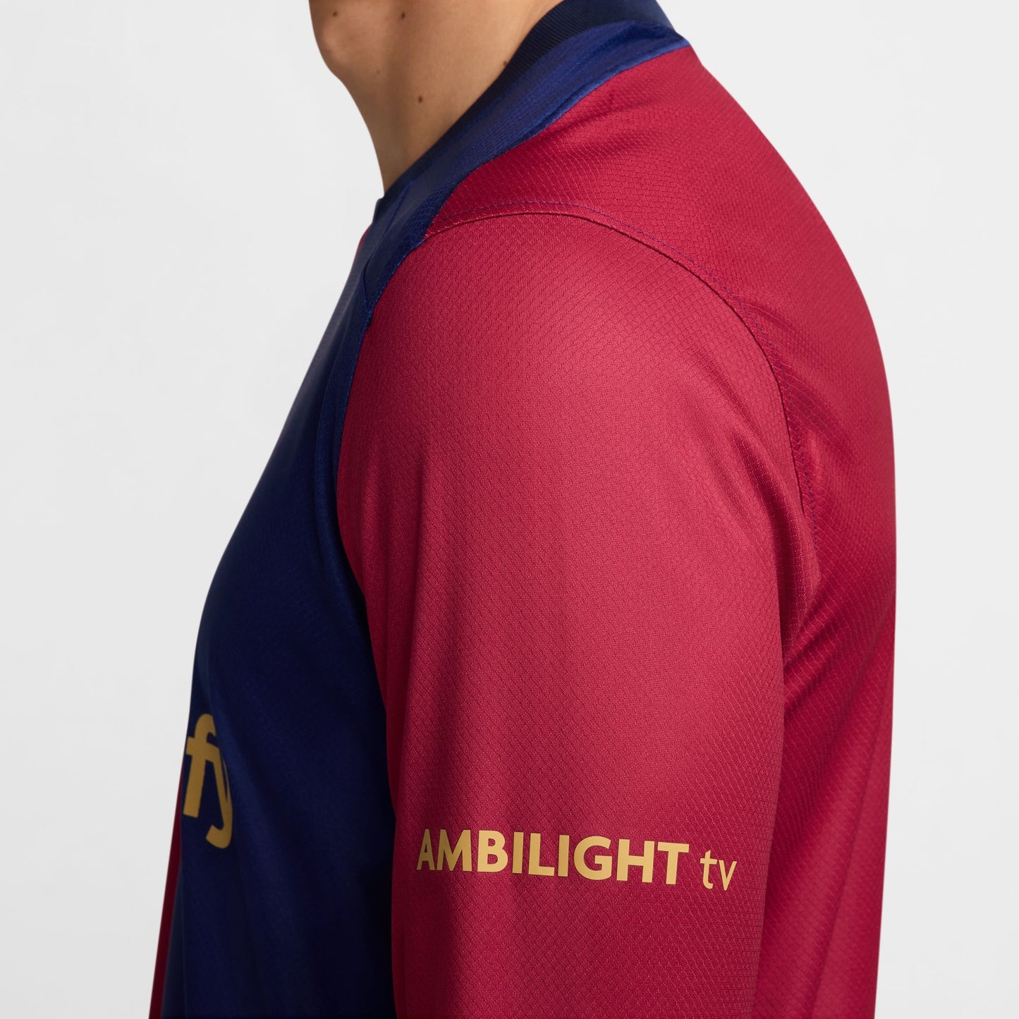 Barcelona Home 24/25 Straight Fit Nike Stadium Long-Sleeve Shirt