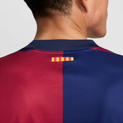 Barcelona Home 24/25 Straight Fit Nike Stadium Long-Sleeve Shirt