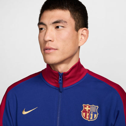 FC Barcelona Academy Pro Home Straight Fit Soccer Jacket