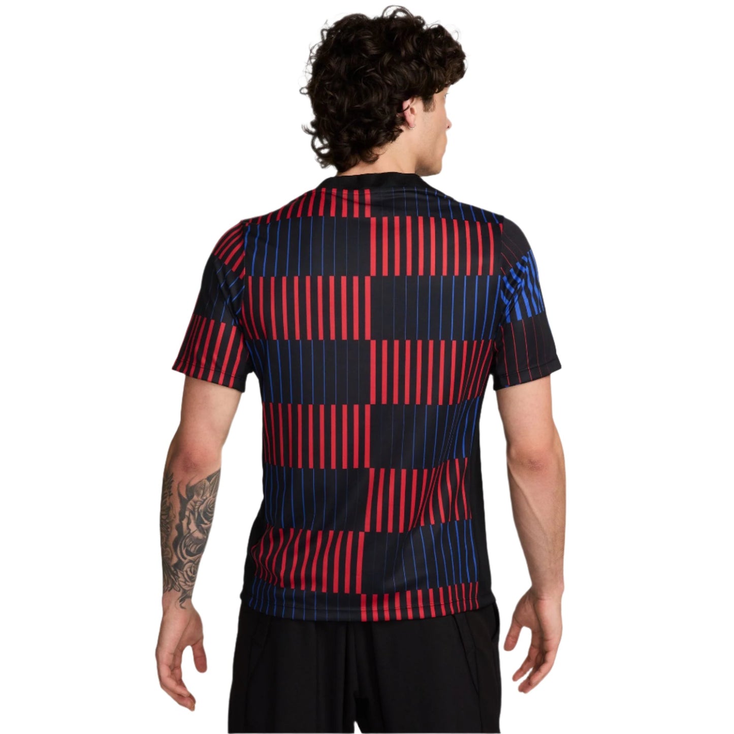 FC Barcelona Academy Pro Away Straight Fit Pre-Match Short-Sleeve Top