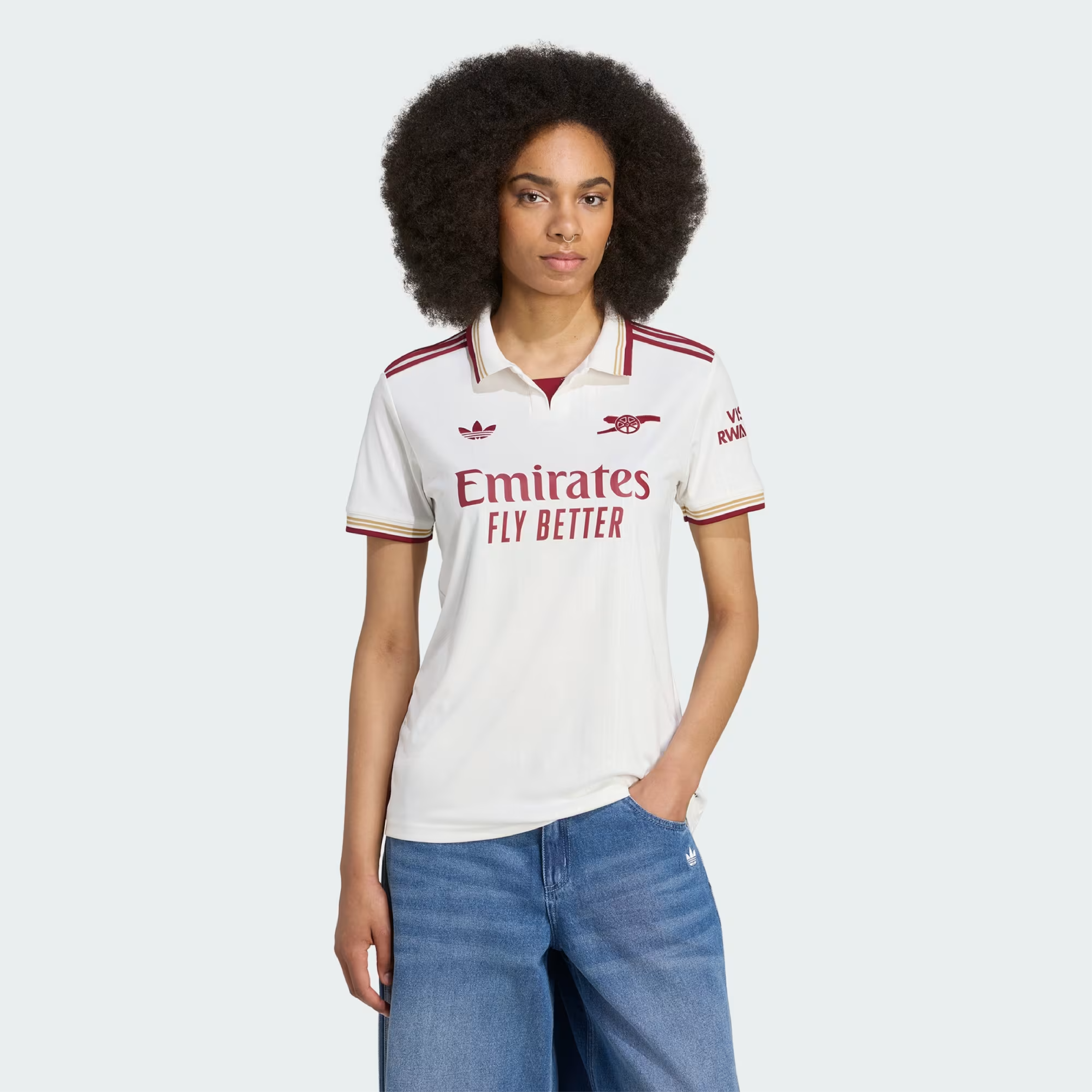 Arsenal 2025/26 Curved Fit Third Stadium Jersey