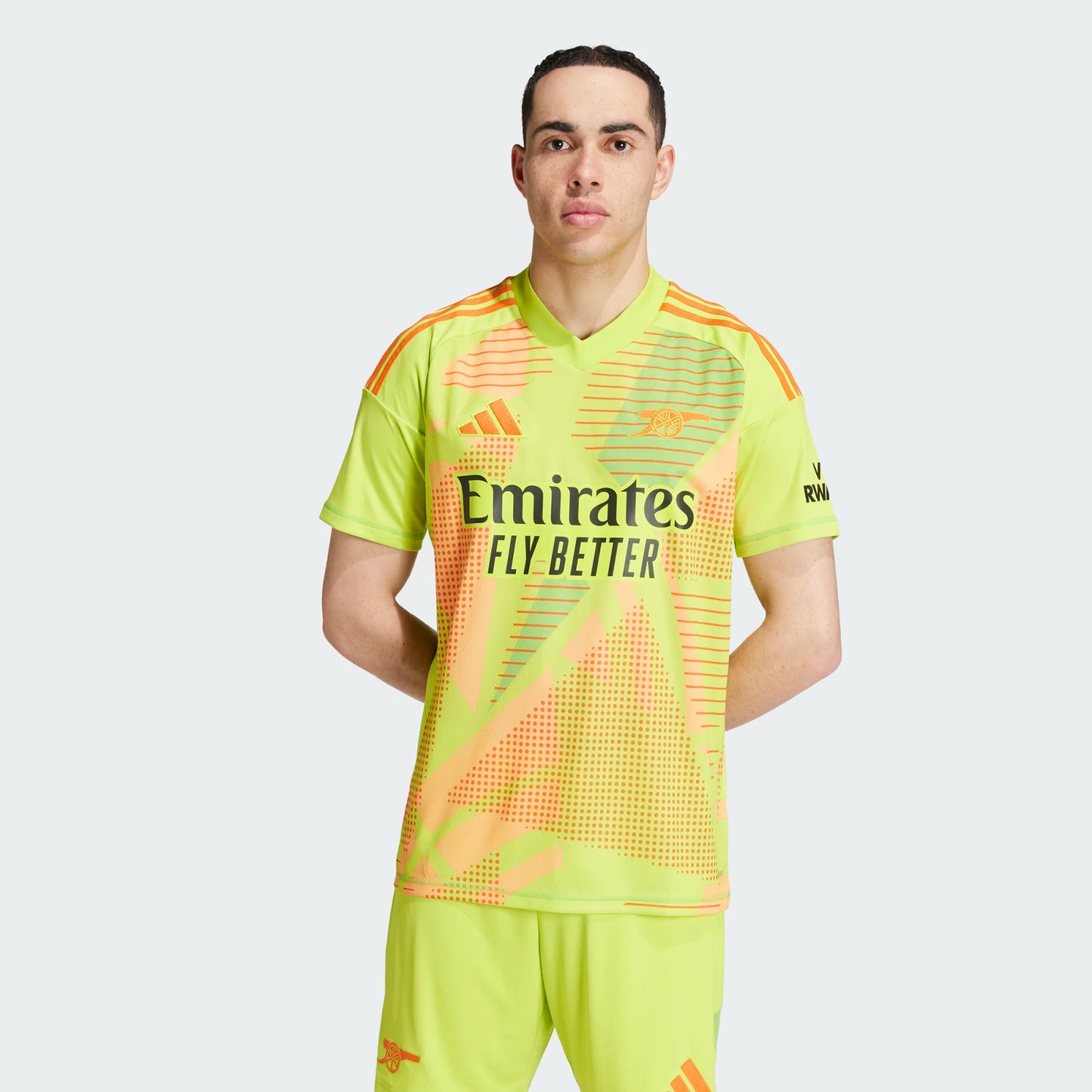 Arsenal 24/25 Adidas Goalkeeper Men's Fit Stadium Shirt