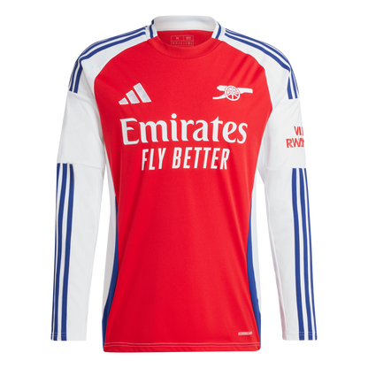 Arsenal 24/25 Adidas Long Sleeve Home Men's Fit Shirt