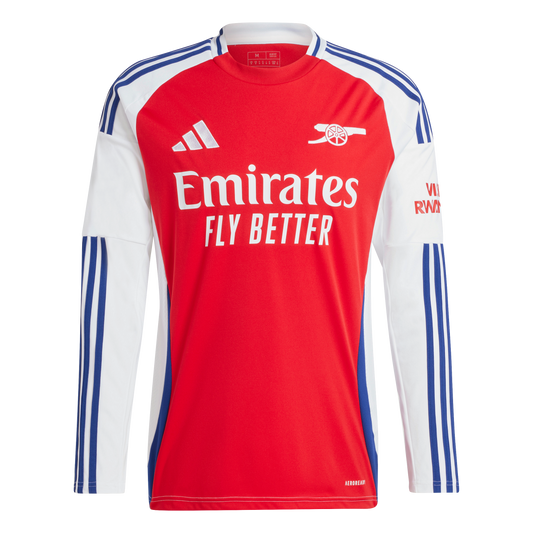 Arsenal 24/25 Adidas Long Sleeve Home Men's Fit Shirt