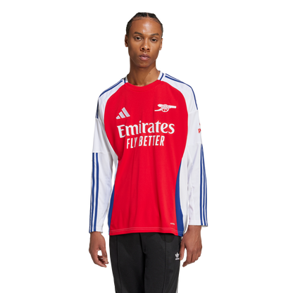 Arsenal 24/25 Adidas Long Sleeve Home Men's Fit Shirt