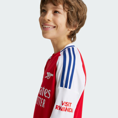 Arsenal 24/25 Adidas Long Sleeve Home Shirt Kids