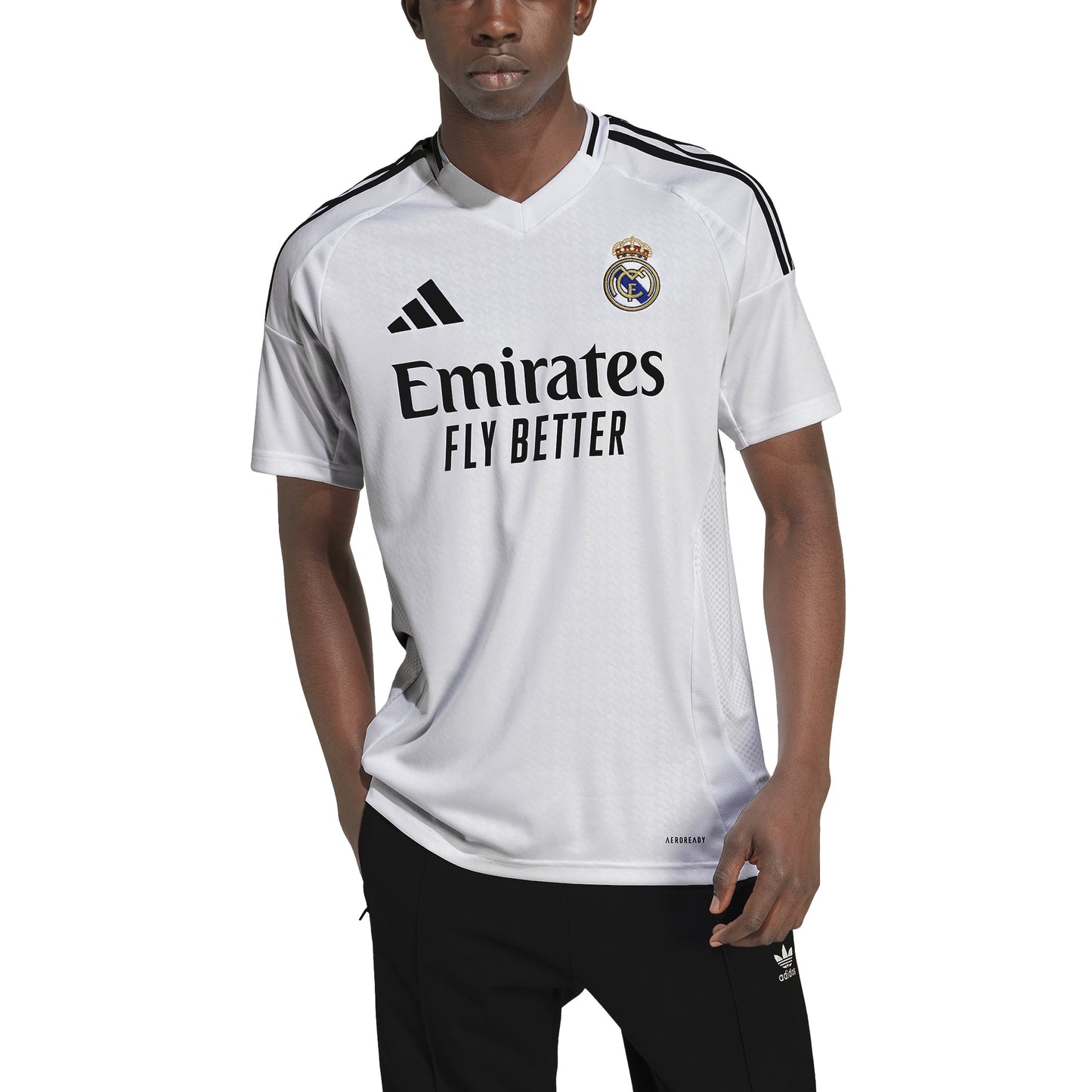 Real Madrid 24/25 Adidas Stadium Home Straight Fit Shirt