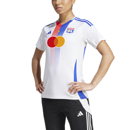 Olympique Lyonnais 2024/25 Adidas Stadium Home Curved Fit Shirt