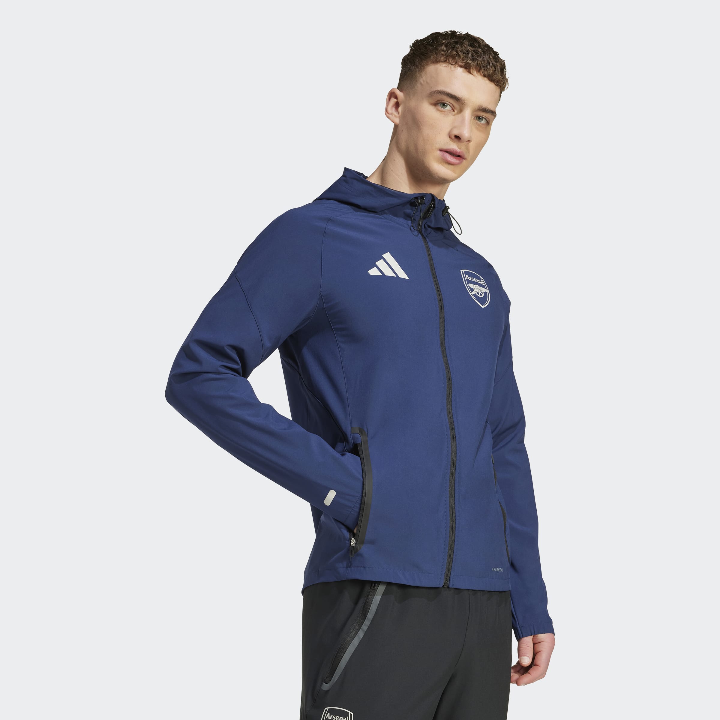 Arsenal Tiro 2025 Competition Vis Tech Travel Jacket