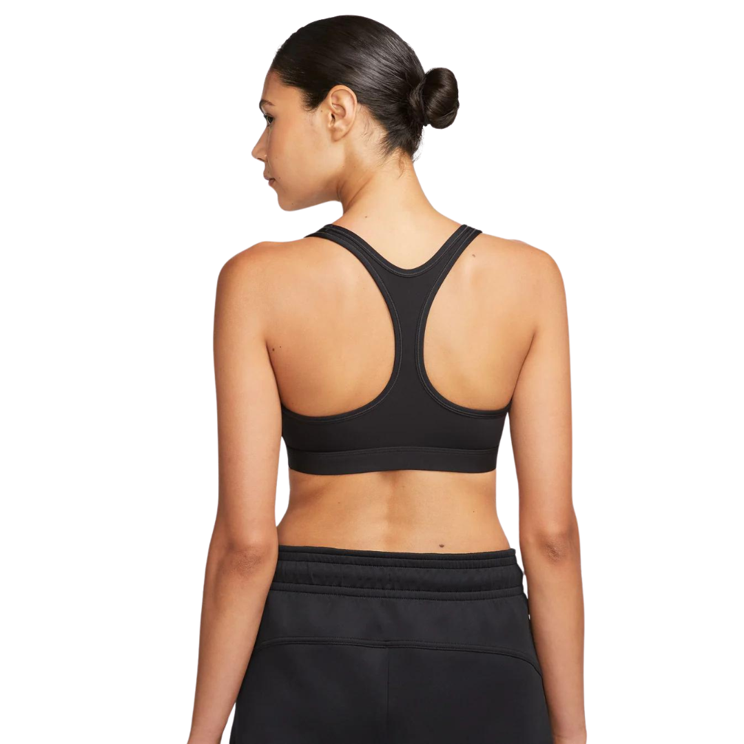 Nike Swoosh Light Support Women's Non-Padded Black Sports Bra