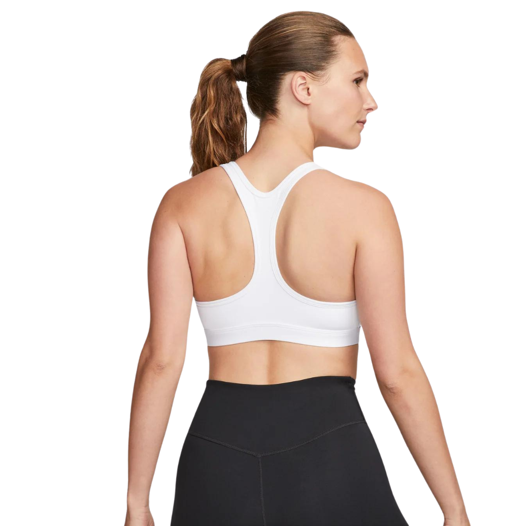 Nike Swoosh Light Support Women's Non-Padded White Sports Bra