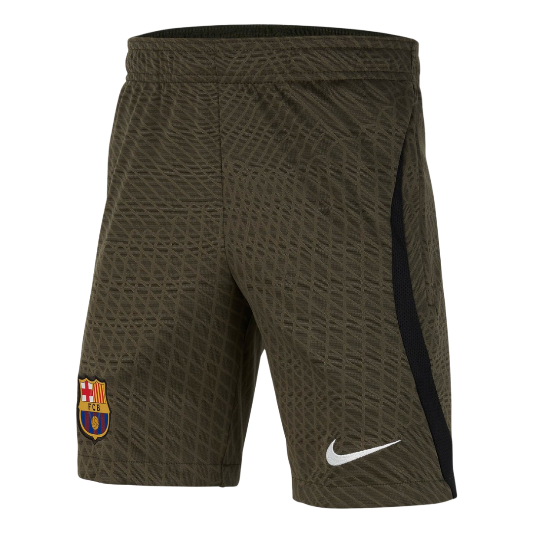 Barcelona Strike 23/24 Older Kids' Nike Dri-FIT Knit Football Shorts