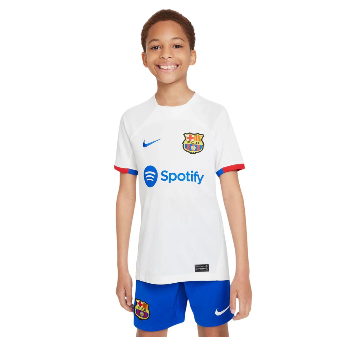 FC Barcelona 2023/24 Stadium Away Big Kids' Nike Dri-FIT Football Shirt