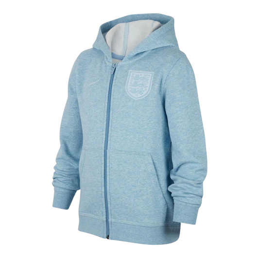 England Lionesses 2023 Club Fleece Kid's Nike Full-Zip Hoodie