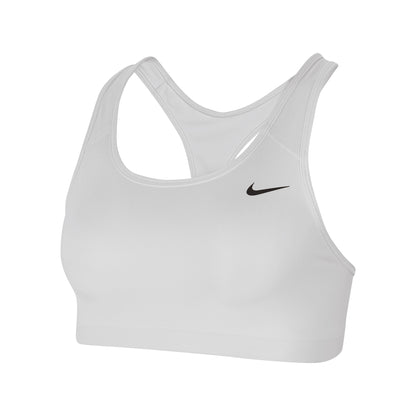 NIKE Women's Medium-Support Non-Padded White Sports Bra