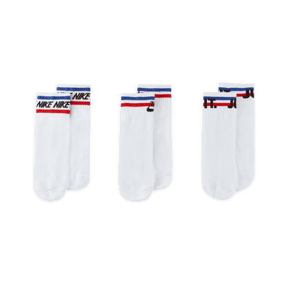 NIKE Everyday Essential Ankle Socks (3 Pairs)